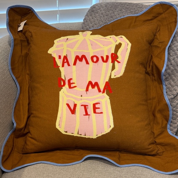 Anthropologie Other - Anthropologie the love of my life coffee Design
21x21